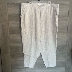 Eileen Fisher Organic Linen Pants